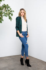 Plaid About You Blazer