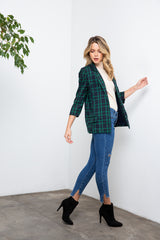 Plaid About You Blazer