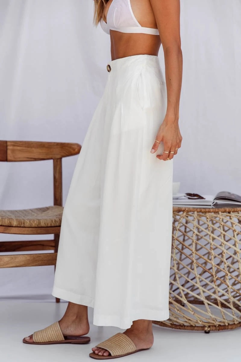 Afternoon In Paradise Culotte Pants