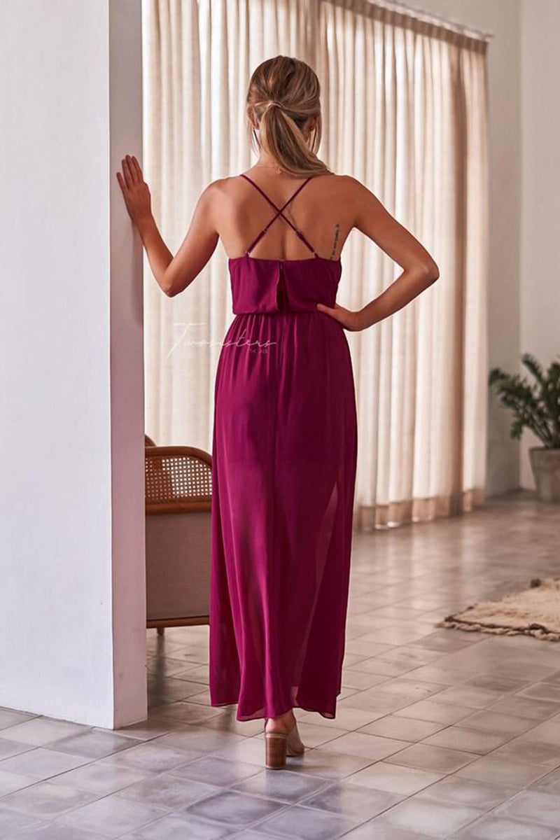 Jaycee Cowl Neck Maxi Dress